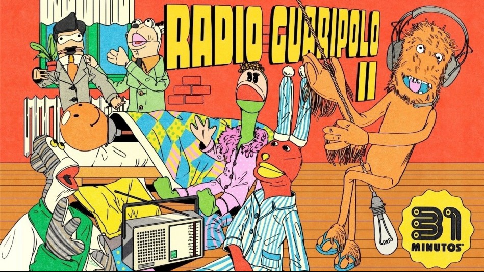 31 Minutos recorrerá Chile con su nuevo show en vivo 'Radio Guaripolo'