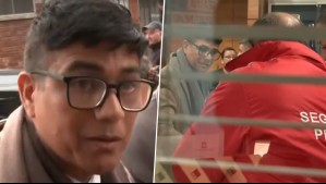 Sin emitir palabras: Américo llega a formalización por violencia intrafamiliar tras denuncia de Yamila Reyna