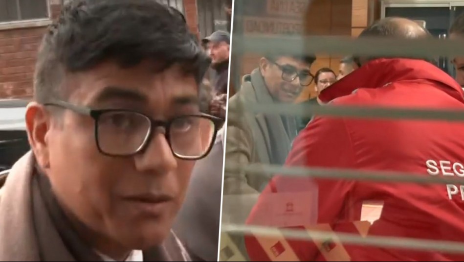 Sin emitir palabras: Américo llega a formalización por violencia intrafamiliar tras denuncia de Yamila Reyna