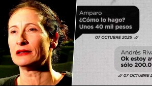 Controlaban incluso con quién se tomaba fotos: Los reveladores chats entre Amparo Noguera y sus estafadores