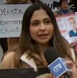 Revisa acá lo que fue la manifestación por las personas extraviadas en Chile, que reunió a la nieta de María Ercira Contreras y la hija de la concejala de Villa Alegre, María Ignacia González.