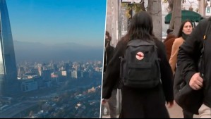 ¿Te sorprendió el amanecer en Santiago? La razón por la que el día comenzó nublado en la capital