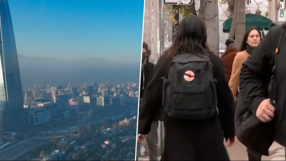 ¿Te sorprendió el amanecer en Santiago? La razón por la que el día comenzó nublado en la capital