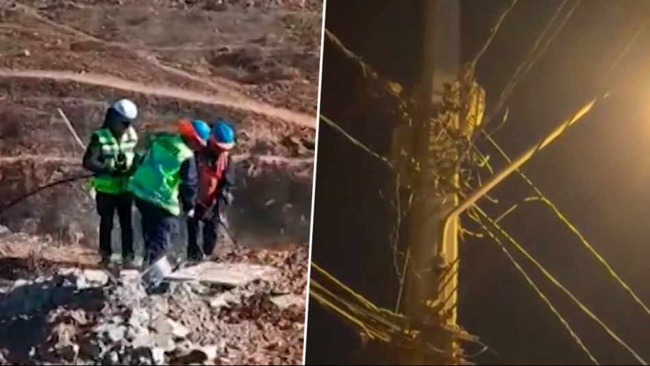 Toma de La Serena instaló más de 2.500 metros de cable subterráneo ilegal: Provocaban cortes de luz a vecinos