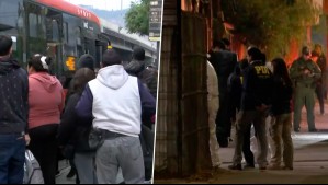 Carabinero de franco repele y abate a delincuente que intentaba robar a pasajeros de bus Red en Recoleta