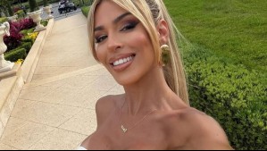 El increíble y osado look de Oriana Marzoli para jugar tenis: Falda transparente y tacones de 12 centímetros
