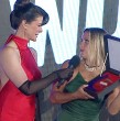 En el capítulo 137 de El Internado, los premios tuvieron la categoría a la mejor escena de celos y la ganadora fue Agustina Pontoriero.