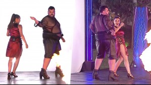 Otakin y Arenita lo dieron todo con un baile en tacones y transparencias: Sacaron risas a todos