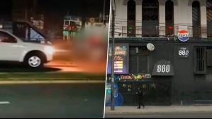 Una discusión habría provocado el hecho: Captan atropello múltiple intencional en pleno centro de Valparaíso