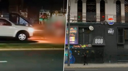 Una discusión habría provocado el hecho: Captan atropello múltiple intencional en pleno centro de Valparaíso