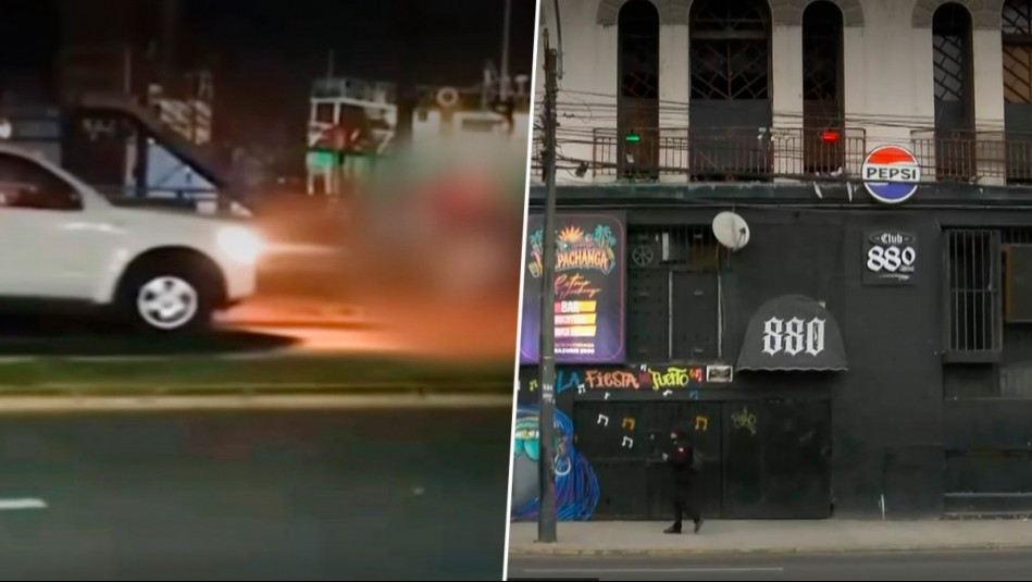 Una discusión habría provocado el hecho: Captan atropello múltiple intencional en pleno centro de Valparaíso