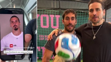"Los estoy esperando": El desafío de Zlatan Ibrahimovic a Pangal Andrade y Pedro Astorga en Polonia