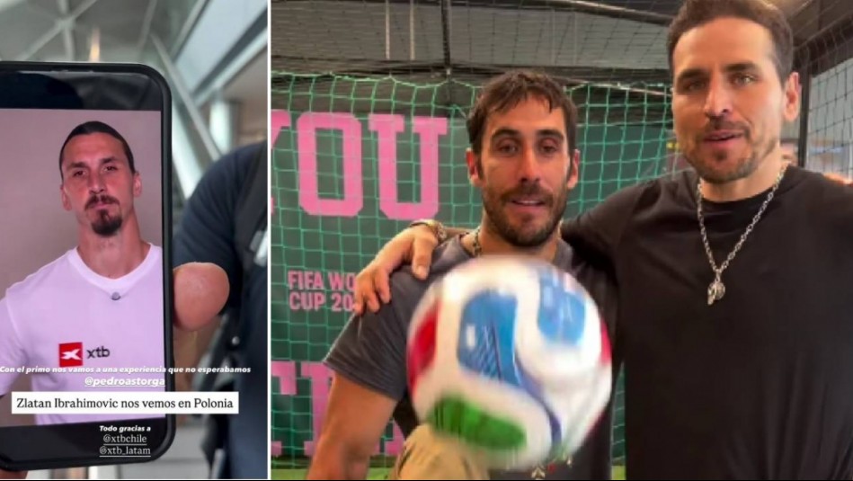 'Los estoy esperando': El desafío de Zlatan Ibrahimovic a Pangal Andrade y Pedro Astorga en Polonia