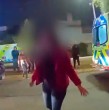 Este es el registro donde se puede ver lo que pasó momentos después del violento turbazo en San Miguel a Iván Aróstica.