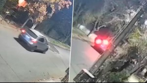 Video capta momento exacto en el que delincuentes roban camioneta con bebé de cuatro meses en Puente Alto