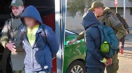 Detienen a hombre con orden vigente durante copamiento de Carabineros en estación Franklin del Metro