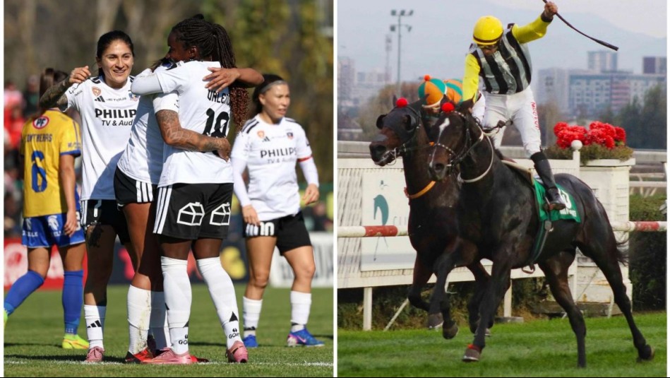 La emoción del deporte en Mega: Colo Colo busca liderato de la Liga Femenina y un clásico de la hípica chilena