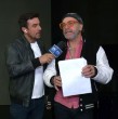 Mucho Gusto fue al estudio de Detrás del Muro para conocer los entretelones del programa de esta noche, que contará con el comediante Jorge Alís como invitado.