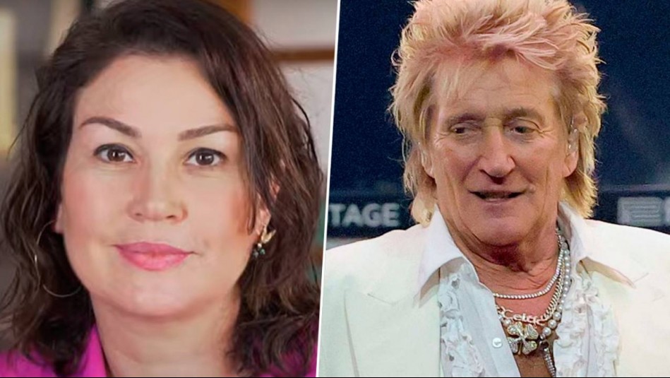 'En un pequeño pueblo': Así fue el encuentro de Javiera Contador con Sir Rod Stewart en Francia