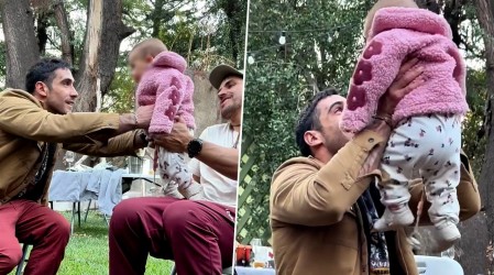 "¿Vas a ser buen papá?": El tierno video de Pedro Astorga jugando con la hija de Pangal Andrade