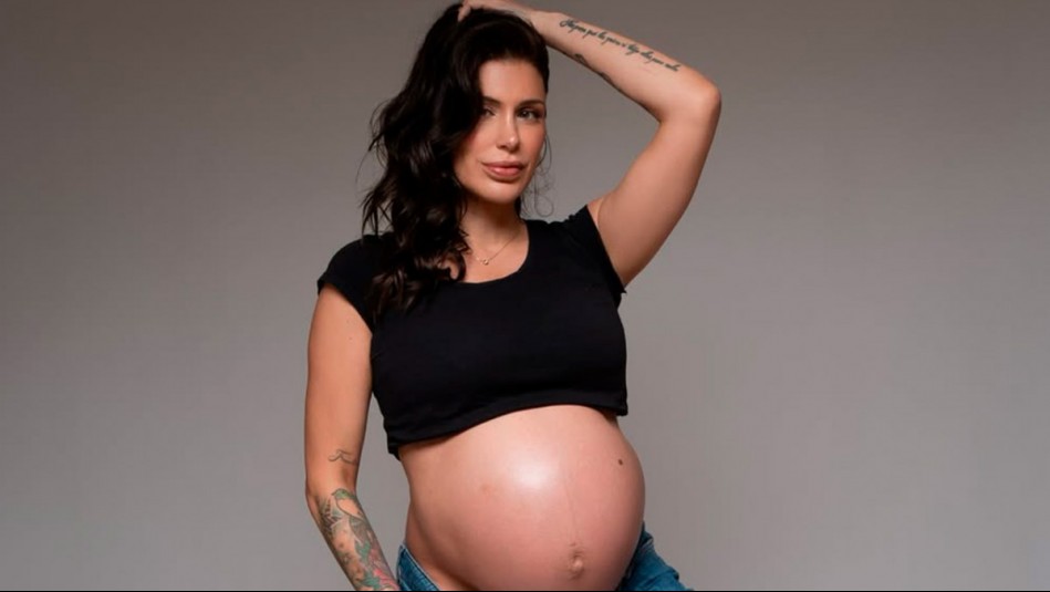 'Ya no cabes': El tierno video de Wilma González que muestra los movimientos de su bebé a semanas de dar a luz