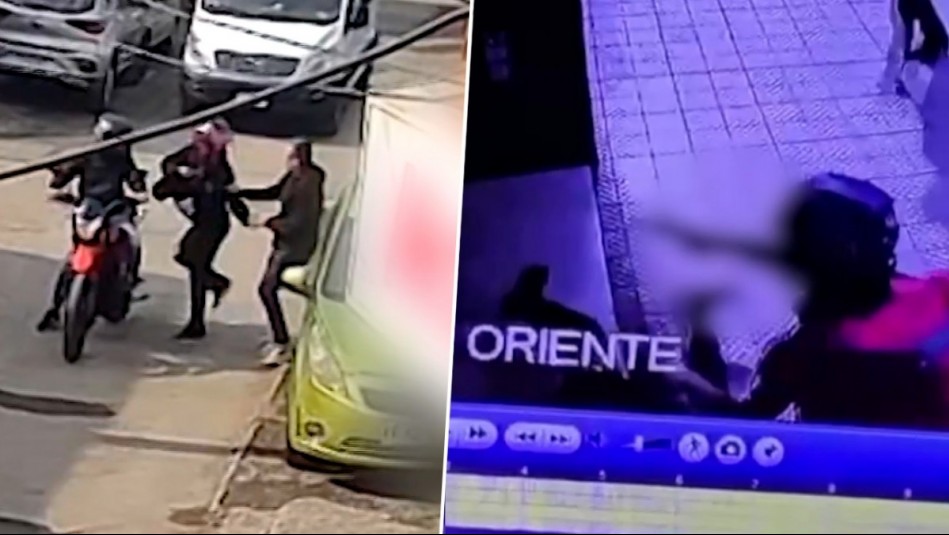 Banda de motochorros estaría detrás de una serie de asaltos a adultos mayores: Los marcan en bancos
