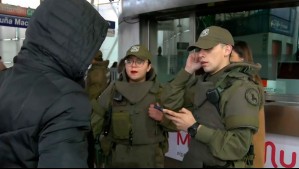 Carabineros realiza nuevo copamiento en estaciones de Metro: Controles de identidad aleatorios a pasajeros