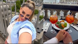 Desde 'la capital del amor': Las románticas postales de Camila Andrade con su nuevo galán
