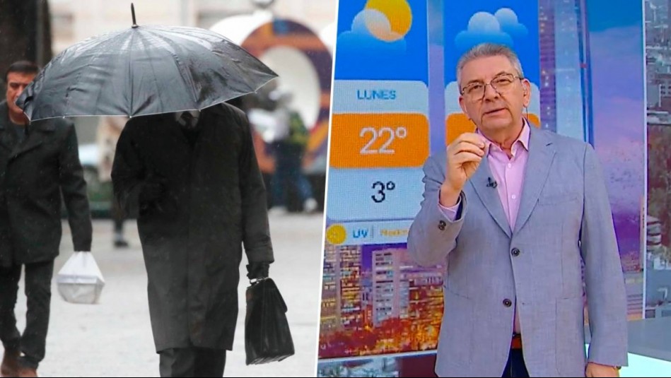 Jaime Leyton adelanta jornadas de lluvia para la próxima semana: 'Va a haber algunas complicaciones'