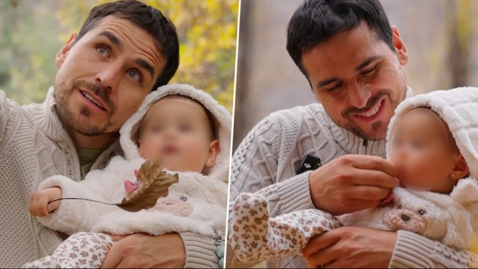 'Nació para ser papá': Pangal Andrade enternece las redes sociales con tierno video en compañía de Alanna
