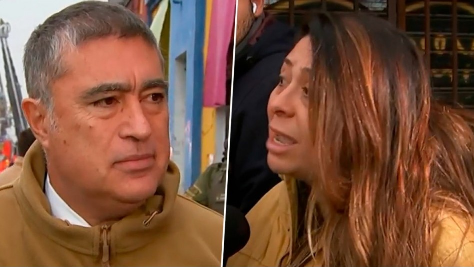 Vecina interviene a Desbordes y lanza grave denuncia: 'Estos incendios son por los subarriendos'