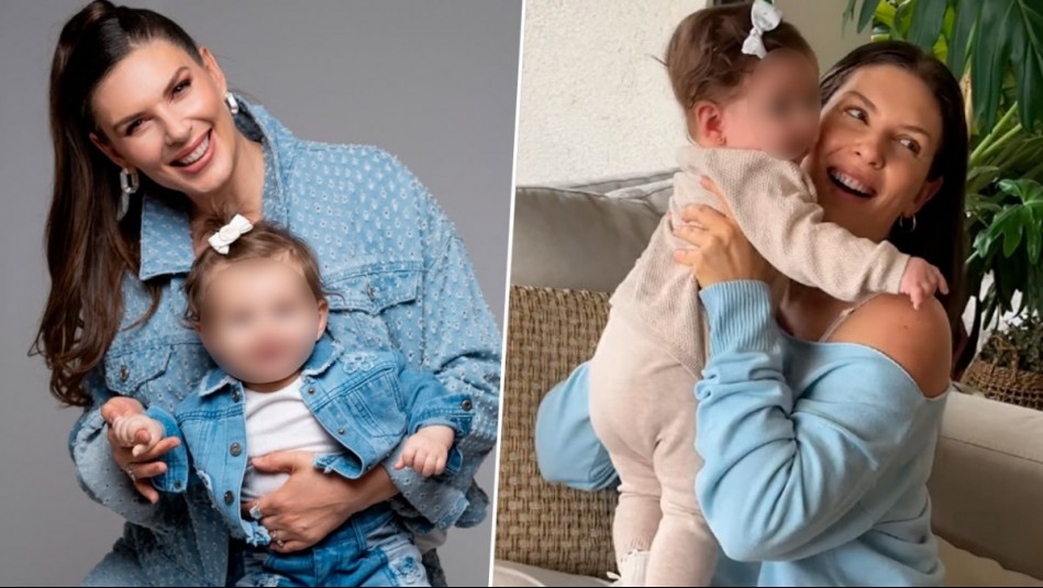 Eugenia Lemos luce tonos rojos y combina con la ropa de su hija Alegra: Este fue el tierno resultado