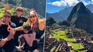 'Una maravilla más': Flaviana Seeling conoce Machu Picchu a más de un año de dar a luz a su último hijo