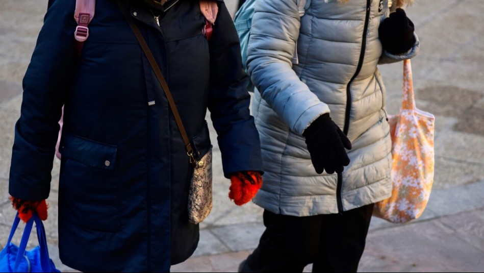 Aparecerá el frío tras la lluvia: Pronostican mínima de 0 °C para el jueves en Santiago