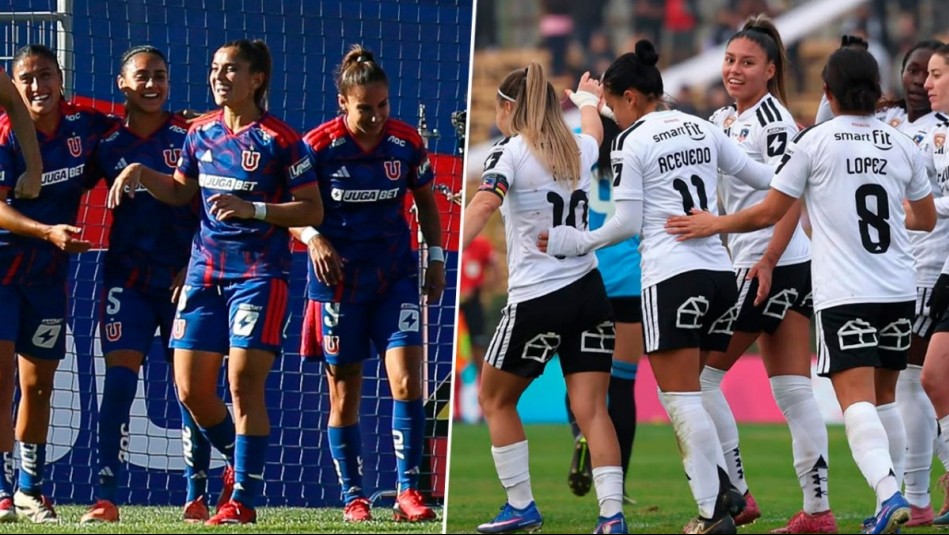 El deporte se vive en Mega: Colo Colo defiende la cima y la U busca acortar distancia en la Liga Femenina