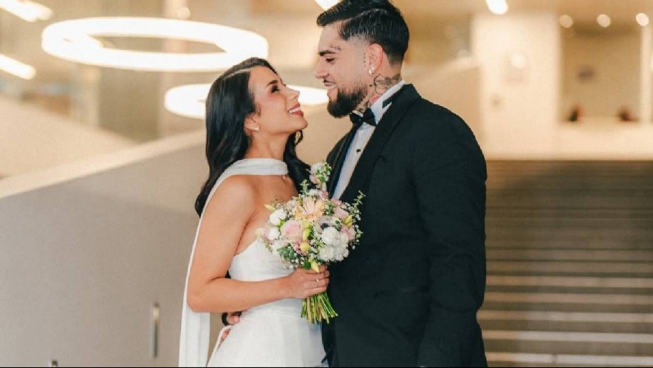 Gino Mella y Vania Rivas celebran su matrimonio con las emociones a flor de piel: 'Nos pusimos muy nerviosos'