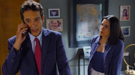 Gabriel y Clemente se pusieron de acuerdo para proteger a Diana en El Jardín de Olivia
