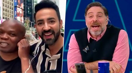 "¿Estás con José Antonio Neme?": Fanático interrumpe despacho en Nueva York y desata la locura en Mucho Gusto