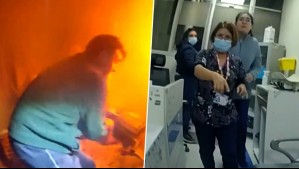 Una guagua quedó atrapada en una casa incendiada: Así fue el dramático rescate en Atrapados 133