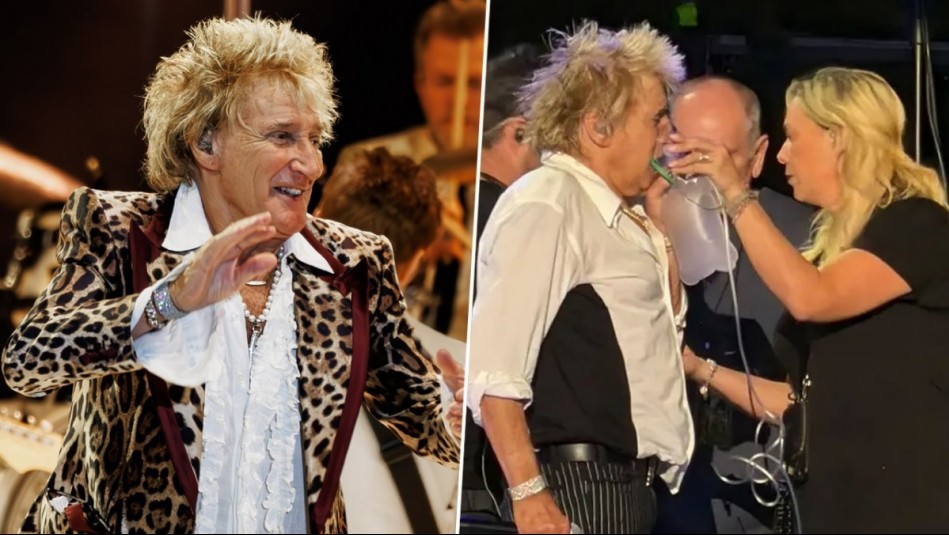 'Casi se desvanece': Rod Stewart preocupa tras necesitar oxígeno en pleno concierto en Estados Unidos