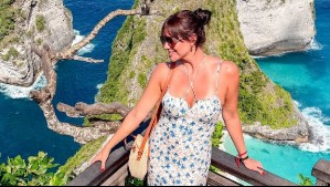 El paradisíaco viaje de Camila Stuardo inspirado en una película de Julia Roberts: 'Se cumplió este sueño'