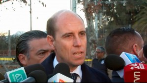 Ministro Arrau por muerte de niño de 12 años en encerrona en San Bernardo: 'El Estado falló'