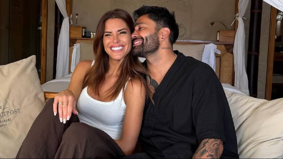 'Felices por el mundo': Gala Caldirola y Luis Jiménez encantan con postales familiares de ensueño