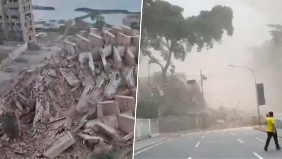 Decenas de edificios colapsaron: Las impactantes imágenes que dejó doble terremoto en Venezuela