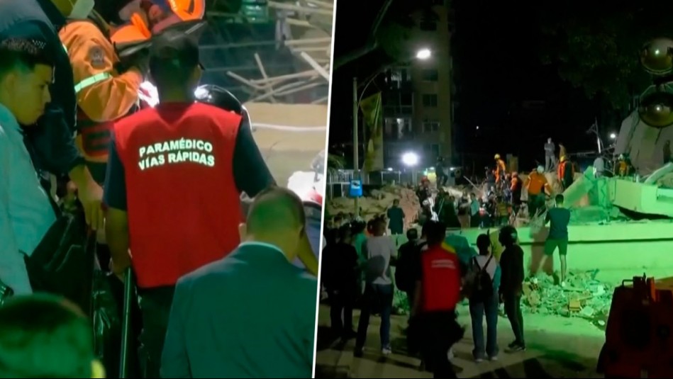 'Oren por ellos': Futbolista argentino busca a su familia tras derrumbe de edificio donde vivían en Venezuela