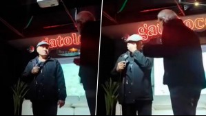 Ricardo Meruane vive incómodo momento en show: Espectador subió al escenario para encararlo
