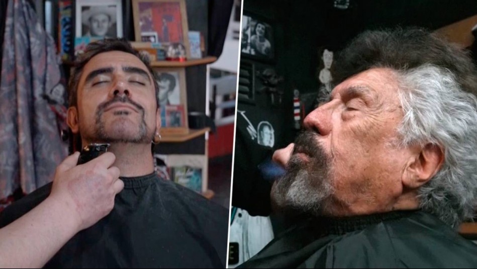 Con barbería y nostalgia: El paseo en micro de Koke Santa Ana y el 'Compadre Moncho' en Acceso a lo Nuestro