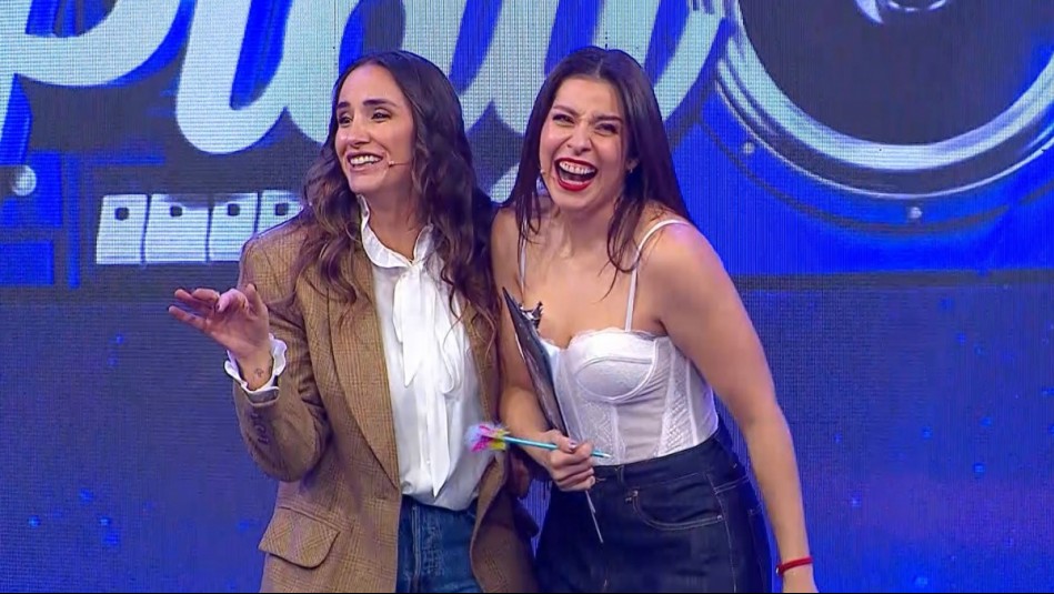 '¿Lo estás pasando bien?': La broma de Cote Quintanilla por el nerviosismo de Isidora Urrejola en Dale Play