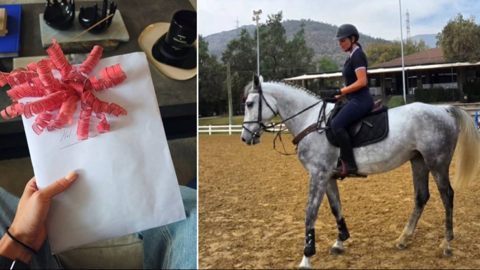 Kel Calderón cuenta su historia con el caballo que le obsequiaron sus padres: 'Pensé que lo había perdido'