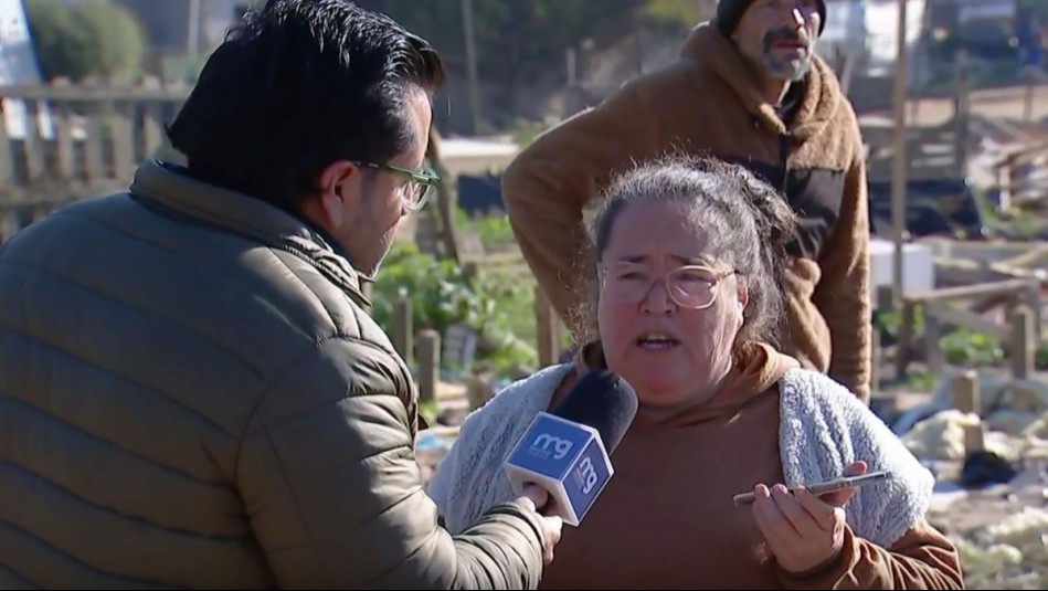 Ante segunda etapa de desalojo: Pobladora de megatoma de San Antonio habla sobre su situación